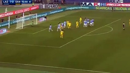 Ervin Zukanović - Lazio 1 - 1	 Sampdoria 14-12-2015