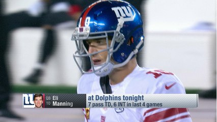 'NFL Fantasy Live': Giants vs. Dolphins MNF preview