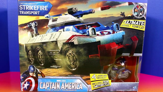 Captain America Strikefire Transport Battles Killer Croc For Throwing Imaginext Batcopter