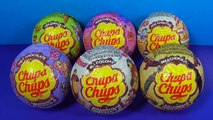 Chupa Chups surprise eggs! Unboxing 6 eggs surprise PEPPA PIG Maya The Bee Маша и Медведь ФИКСИКИ