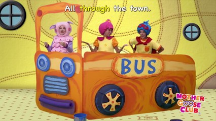 The Wheels on the Bus and More | Nursery Rhymes from Mother Goose Club!