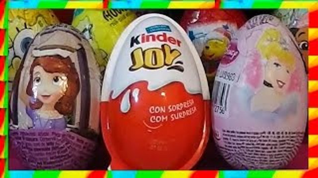 3 Oeufs Surprises Surprise kinder joy, Violetta, Surprise egg Sofia the firstкиндер сюрпри