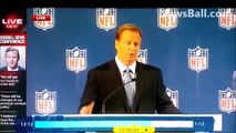 NFL Roger Goodell Press Conference CRASHED by Ray Rice protester