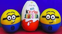 3 oeuf surprise kinder, minions,, ovo, huevo sorpresa киндер яйц Миньоны 2015