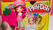 Play Doh Strawberry Shortcake playset toy playdo Tarta de fresa plastilina by Unboxingsurp