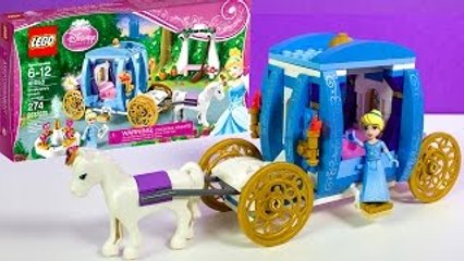 Lego Disney Princess Cinderellas Dream Carriage Lego Cinderellas Romantic Castle Disney