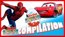 Surprise Eggs Cars Spider man Batman Superheroes & Power Rangers TOYS for Kids