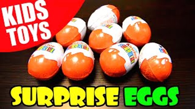 Peppa Pig Barbie Planes DISNEY Mickey Mouse Surprise Eggs Kids Toys Play Doh