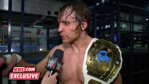 New Intercontinental Champion Dean Ambrose pays homage to past champs Dec
