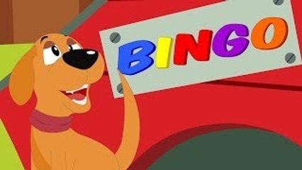 BINGO Dog Song | BINGO Song with Lyrics | English Nursery Rhyme with lyrics