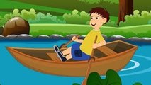 Row Row Row Your Boat | Row Row Row Your Boat Nursery Rhyme With Lyrics