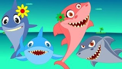 Finger Family Shark Family Nursery Rhyme | Animal Finger Family | Fish Finger Family