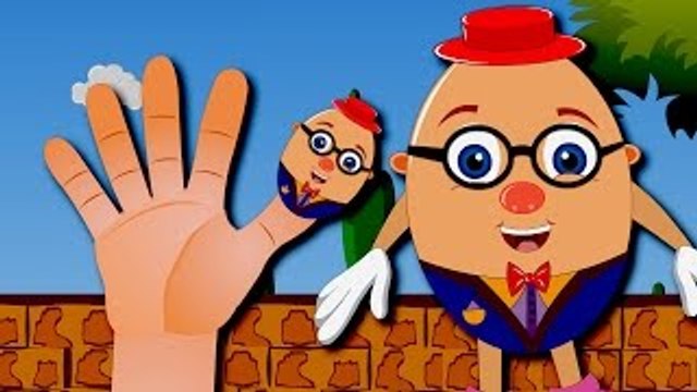 Humpty Dumpty Finger Family Nursery Rhyme | Finger Family Songs | Humpty Dumpty Family