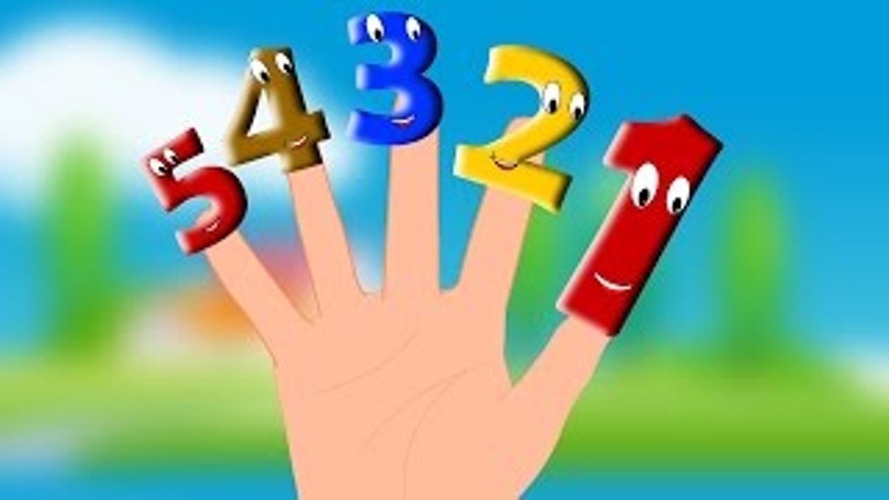 Finger Family | Numbers | The Finger Family Numbers
