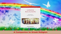 Ein Begleiter zu den griechischen Religion Ebook Kostenlos