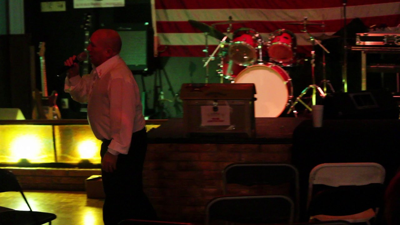 Danny McCorkle sings '100 Years From Now' Elvis Presley Memorial VFW 2015