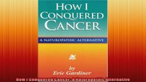 How I Conquered Cancer A Naturopathic Alternative