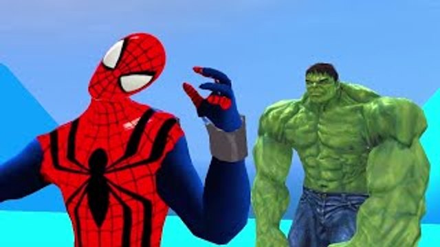 Spider Man Hulk PlayTime & Disney Pixar Cars + Nursery Rhymes Lightning McQueen (Kids Song