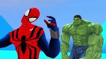 Spider Man Hulk PlayTime & Disney Pixar Cars + Nursery Rhymes Lightning McQueen (Kids Song