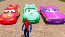 Disney Cars Pixar Spiderman, Hulk, X MEN Wolverine & Ramone Lightning Mcqueen Nursery Rhym