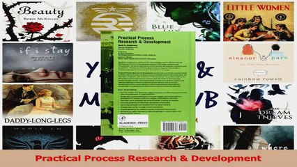 PDF Download  Practical Process Research  Development Download Full Ebook