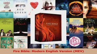 Download  Fire Bible Modern English Version MEV PDF Free