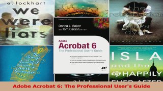 Download  Adobe Acrobat 6 The Professional Users Guide PDF Free