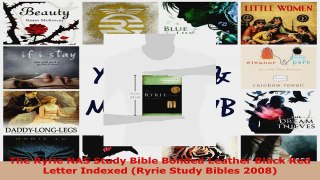 Read  The Ryrie NAS Study Bible Bonded Leather Black Red Letter Indexed Ryrie Study Bibles EBooks Online