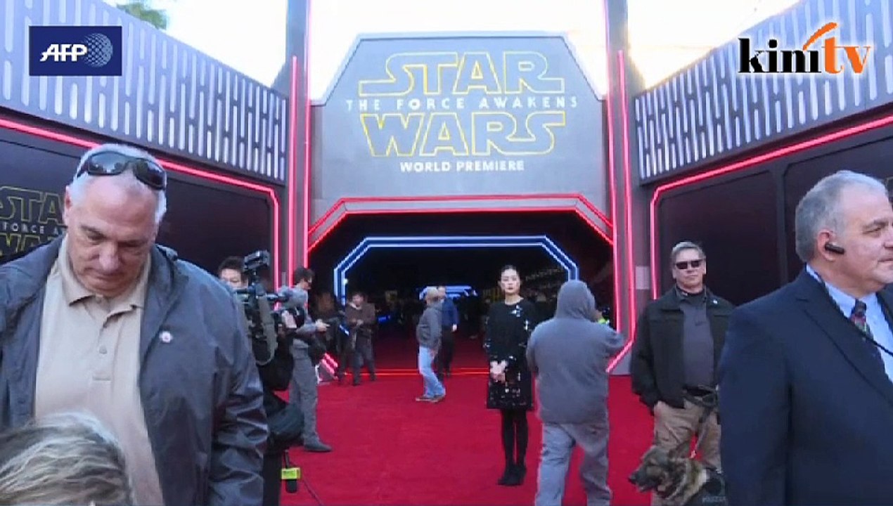Preparations underway for Star Wars premiere