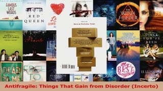 Read  Antifragile Things That Gain from Disorder Incerto Ebook Free