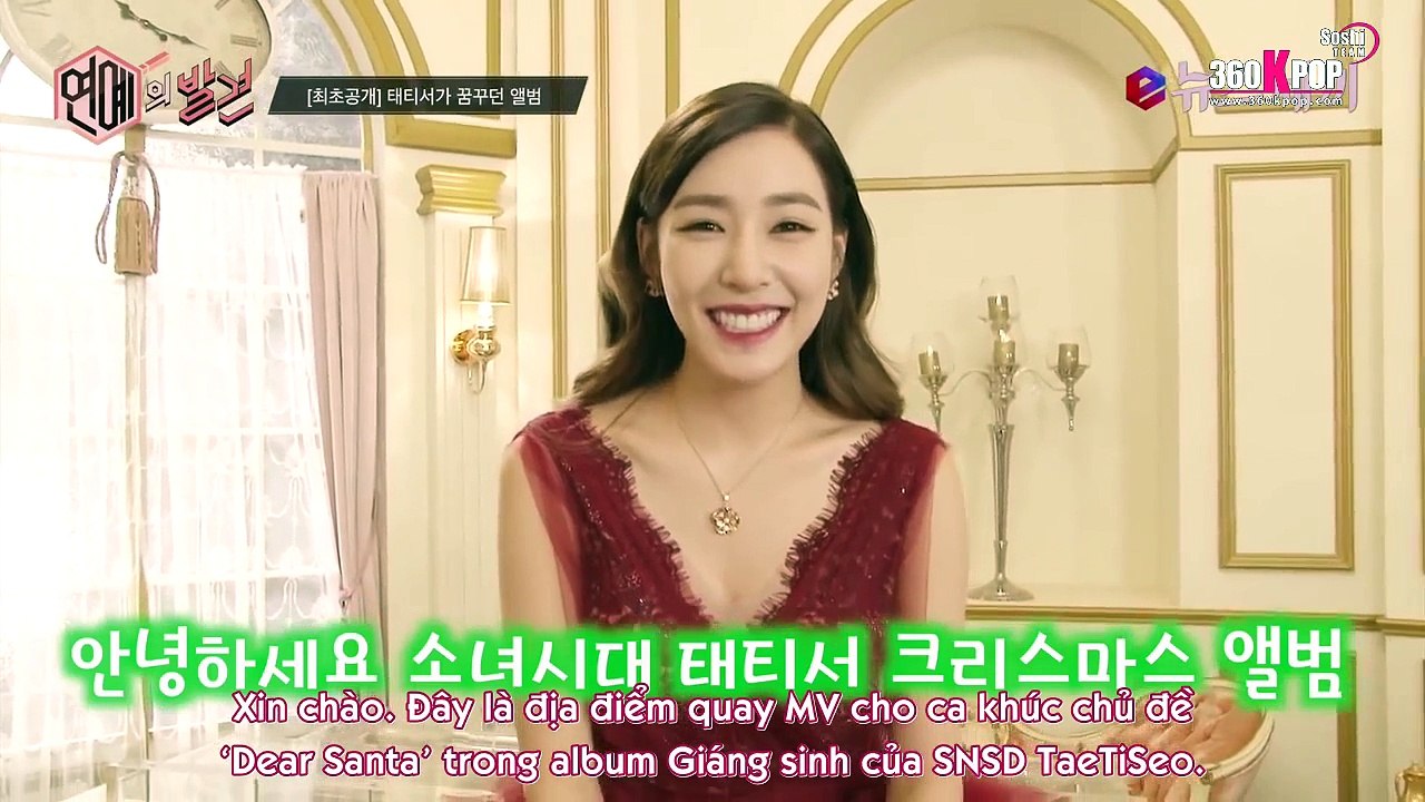 [Vietsub] 151208 SNSD TaeTiSeo - Dear Santa BTS Pt. 2 (Soshi Team) [360kpop]