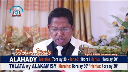 Te ho afaka va ianao 04 :  Voahosotra hanafaka Jesosy mba hisian ny hafaliana - RHEFI Androndrakely