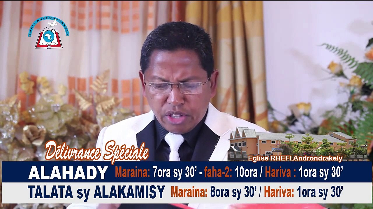Te ho afaka va ianao 04 :  Voahosotra hanafaka Jesosy mba hisian ny hafaliana - RHEFI Androndrakely