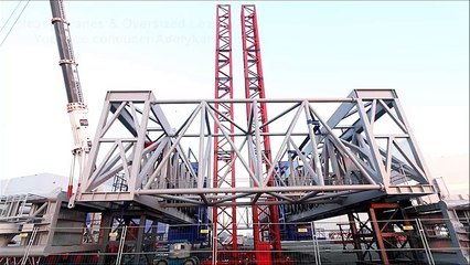 Mammoet Heavy Lift Crane Bilfinger Mars Offshore Szczecin