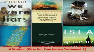 Download  Divine Judgement and Divine Benevolence in the Book of Wisdom Wiss Unt Zum Neuen PDF Free