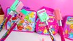 Shopkins 4 Pack Pencils Review with Season 3 Special Edition Stationary Toys Video Cookies