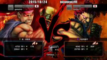 Daigo Umehara (Evil Ryu) vs Tokido (Gouki) - USF4 - TL5A Round5 Battle4