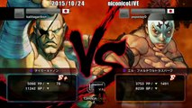 Bonchan (Sagat) vs Pepeday (El Fuerte) - USF4 - TL5A Round5 Battle6