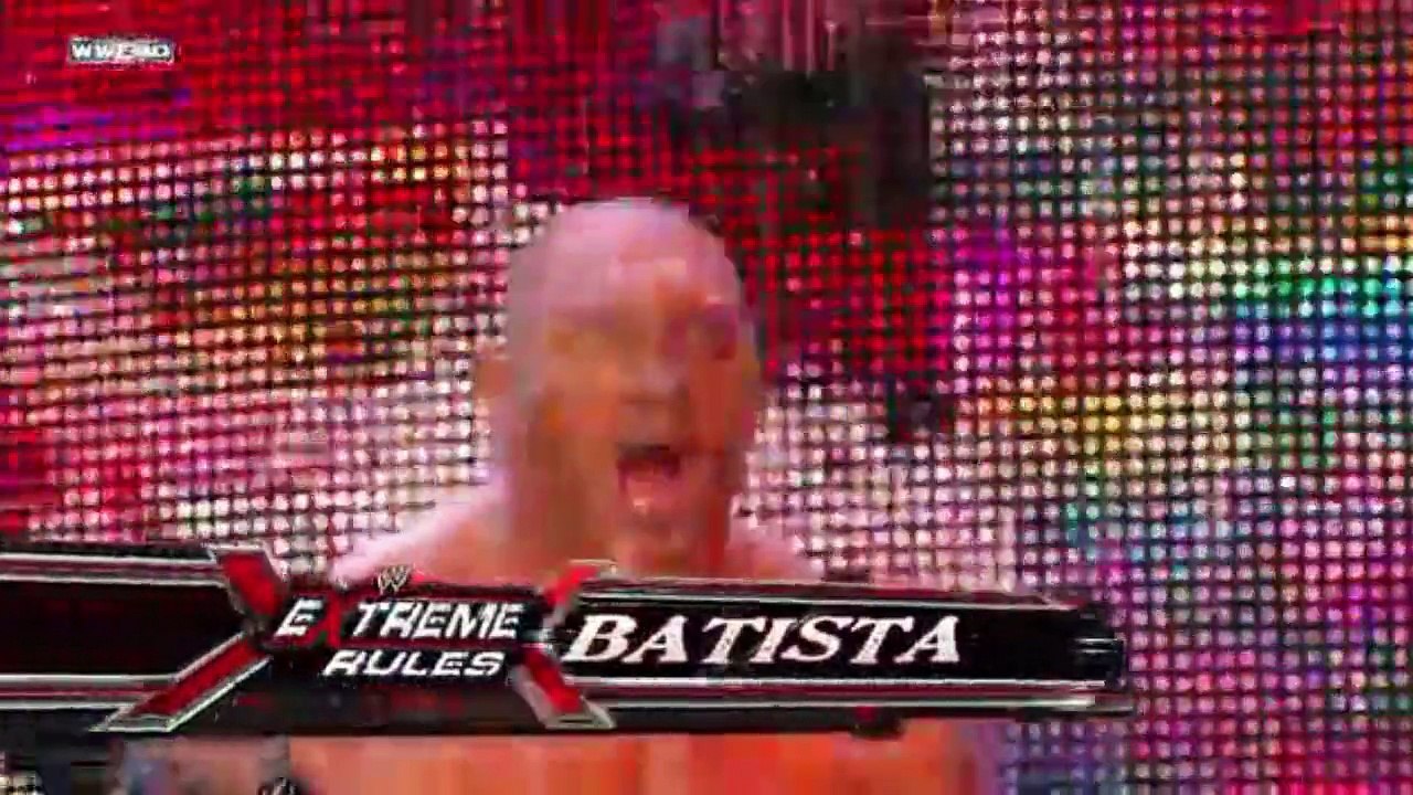 Randy Orton(c) vs Batista - EXTREME RULES 2009 | Highlights
