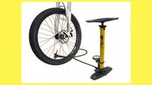 Best buy Bicycle Floor Pump  BV Steel Floor Pump with Gauge 160 psi Yellow