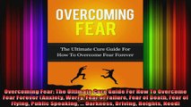 Overcoming Fear The Ultimate Cure Guide For How To Overcome Fear Forever Anxiety Worry