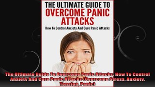 The Ultimate Guide To Overcome Panic Attacks How To Control Anxiety And Cure Panic