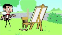 Mr. Bean Painting the Countryside