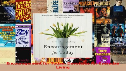 Encouragement for Today Devotions for Everyday Living PDF