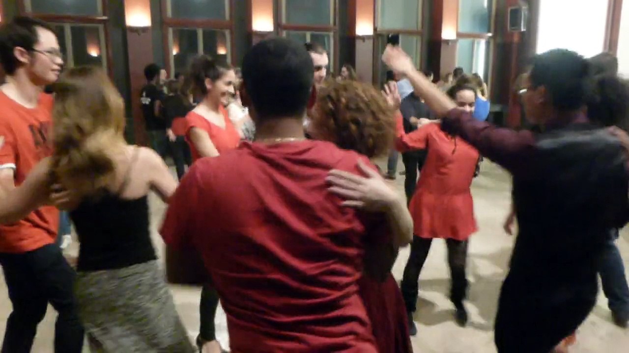 rueda du 14 decembre 2015 , con los profesores de Salsa!Danse aux arts, Paris