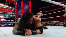 Roman Reigns is the New WWE World Heavyweight Champion at WWE RAW 14th December 2015