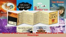 PDF Download  Names of God pamphlet 21 Names of God and Their Meanings Download Full Ebook