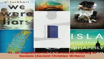 PDF Download  41 St Augustine Vol 1 The Literal Meaning of Genesis Ancient Christian Writers Download Online