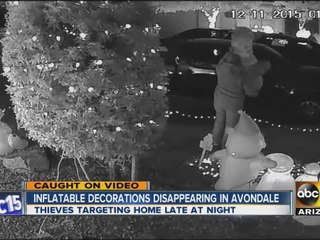 Inflatable decorations disappearing in Avondale