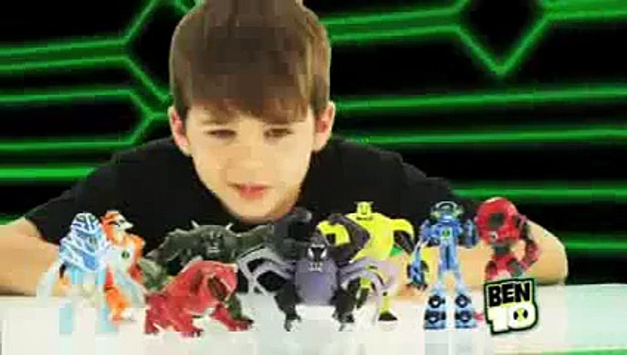 Ben 10 Figurines à collectionner + Ultimatrix Multialiens + Mini figurines mp4 - YouTube